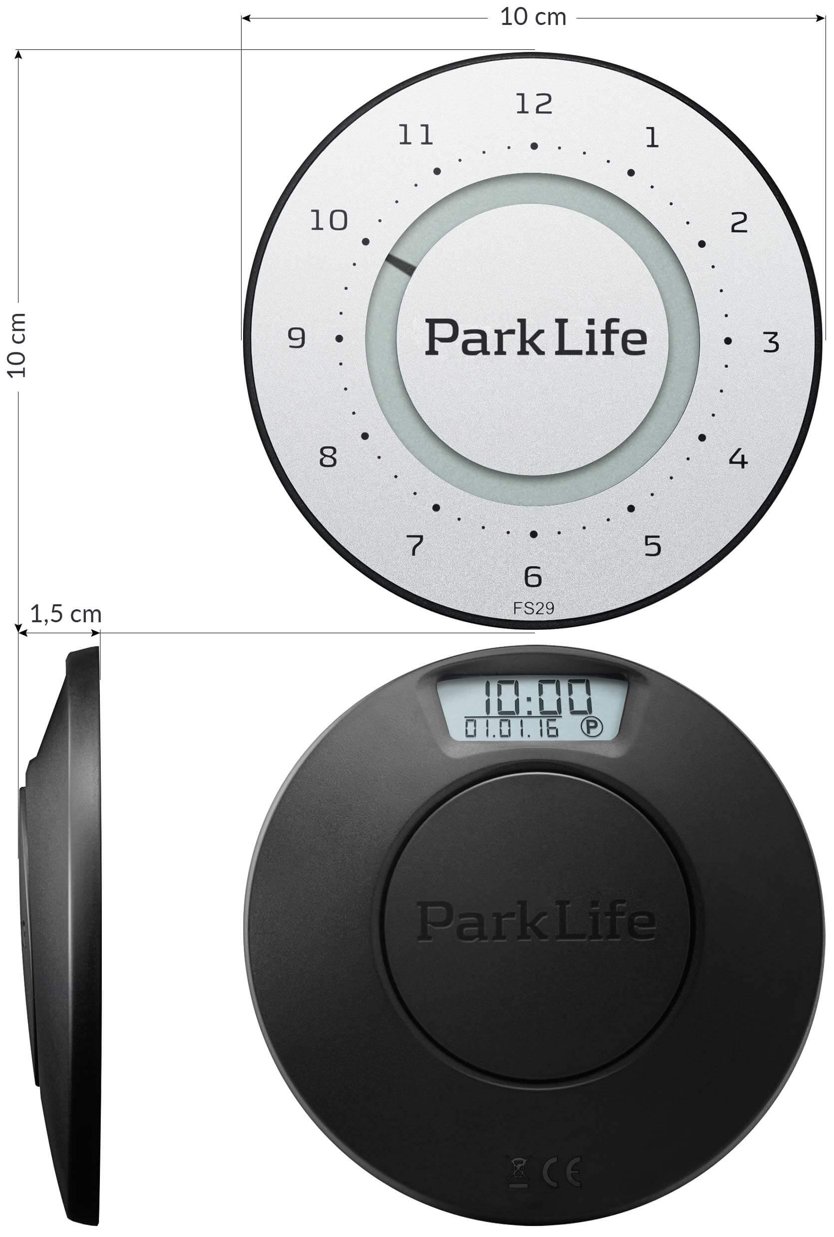 Park P-skive du aldrig skifte batteri på!