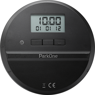 2 x Park Lite Electronic Parking Disc, Digital Parking Meter, Black, with  Official Approval from KBA – Set of 2 : : Automotive